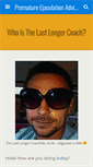 Mobile Screenshot of lastlongercoach.com